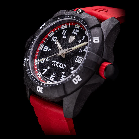 ProTek Watches 1002 Red